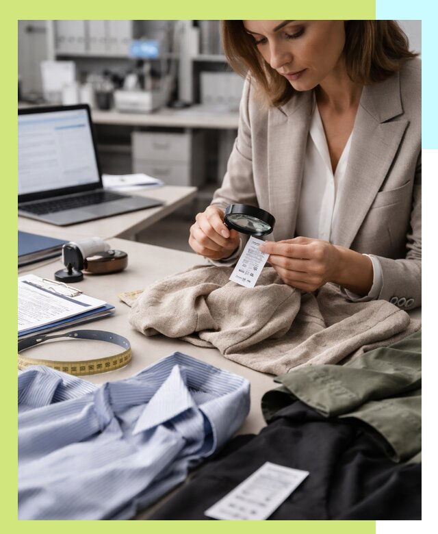 Сертификация одежды и текстиля в Тольятти, быстрая экспертиза