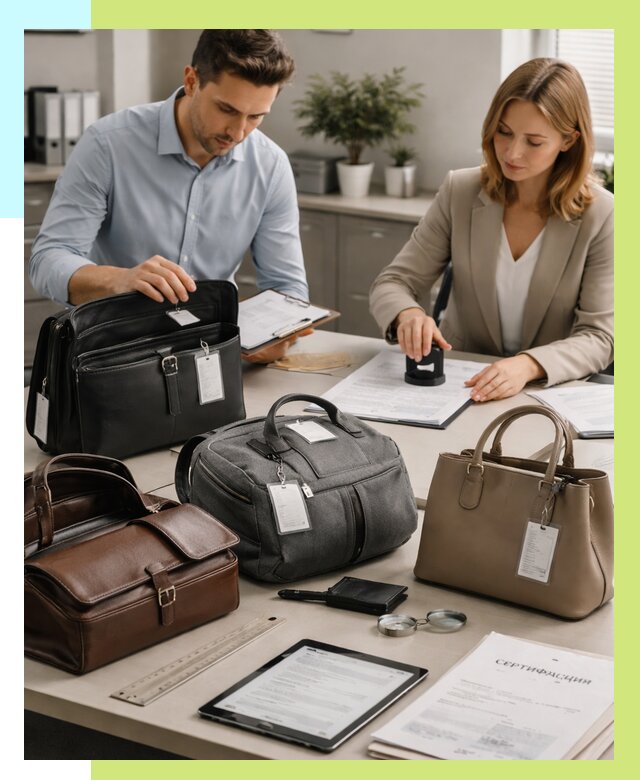 Сертификация сумок в Тольятти от 7757 руб. | Алешин-Тля