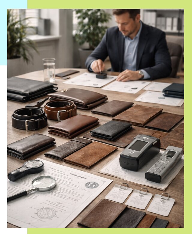 Сертификация кожаных изделий в Тольятти от 12410 р. | Алешин-Тля