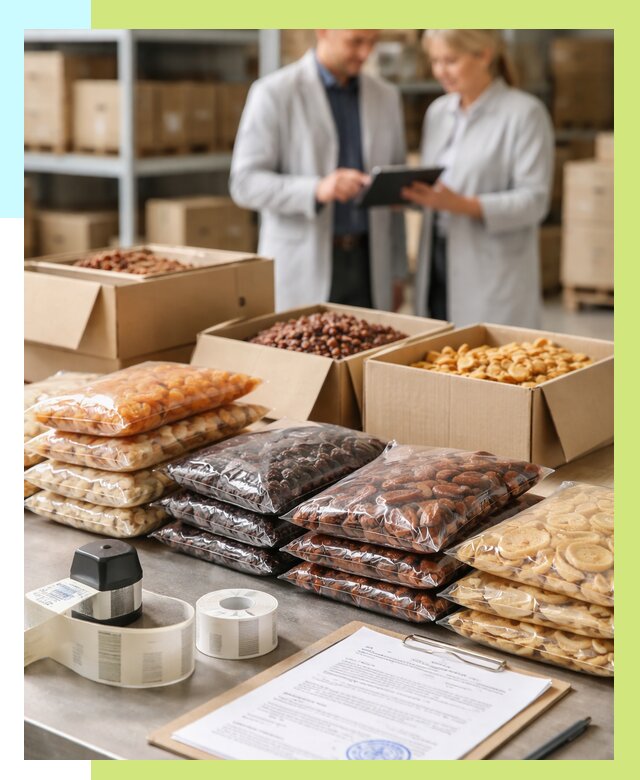 Сертификация сухофруктов в Тольятти от 12410 р. | Алешин-Тля под ключ