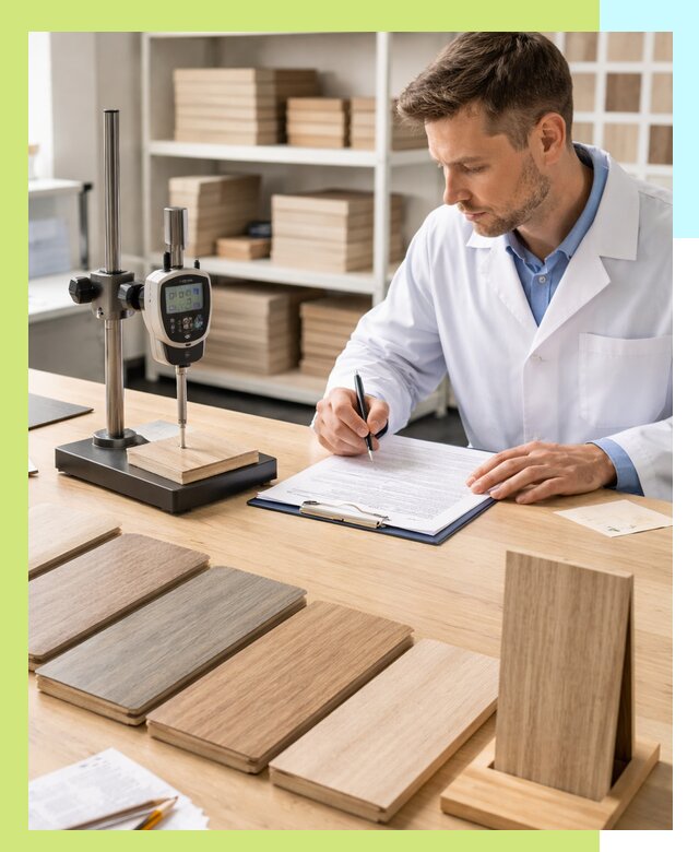 Сертификация ламината с испытаниями и оформлением документов в Тольятти