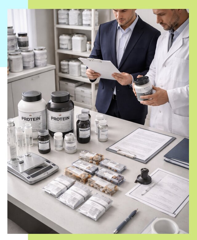 Сертификация спортивного питания в Тольятти от 15513 р., Алешин-Тля