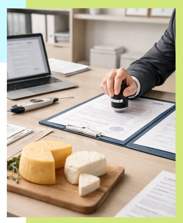 Сертификация сыров в Тольятти от 15513 р | Сертификат на сыр Алешин-Тля