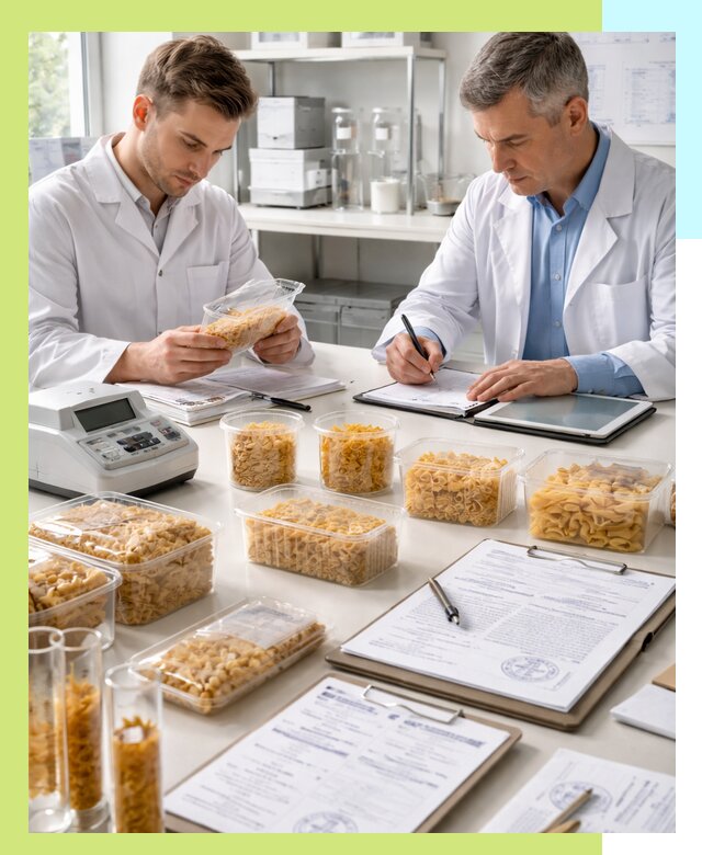 Сертификация макаронных изделий и технологической документации в Тольятти