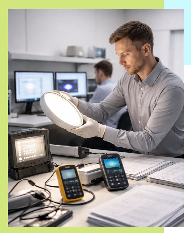 Сертификация светильников в Тольятти: испытания и оформление