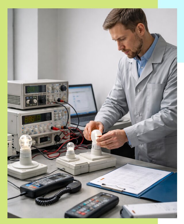 Сертификация ламп и светильников в Тольятти по нормативам