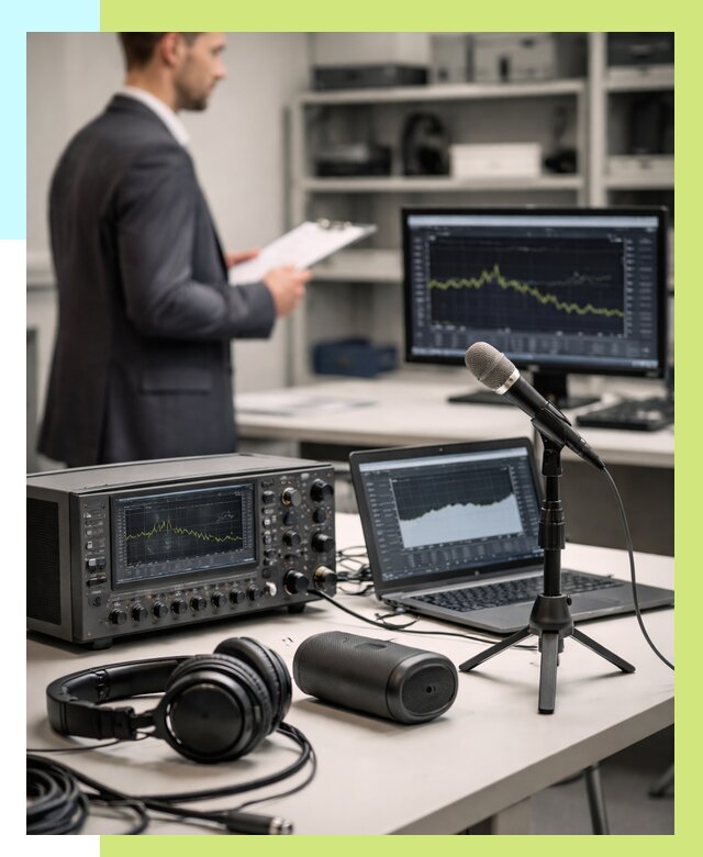 Сертификация аудиотехники в Тольятти от 15513 р., Алешин-Тля