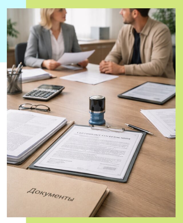 Сертификат соответствия на продукцию в Тольятти от 15513 р.|Алешин-Тля