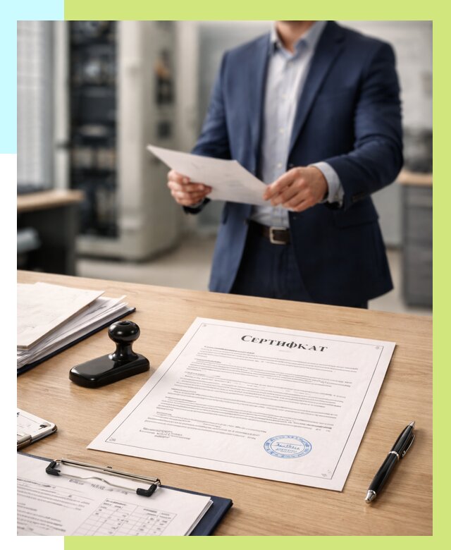 Сертификат на оборудование в Тольятти от 15513 р. | Алешин-Тля