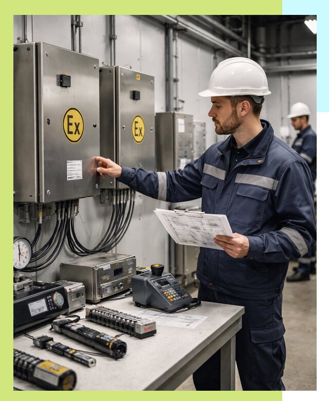 Сертификат взрывозащиты промышленного оборудования в Тольятти