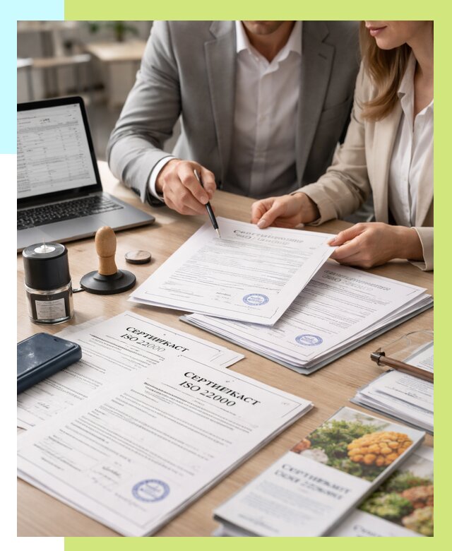 Сертификат ISO 22000 в Тольятти от 41368 р. под ключ | Алешин-Тля