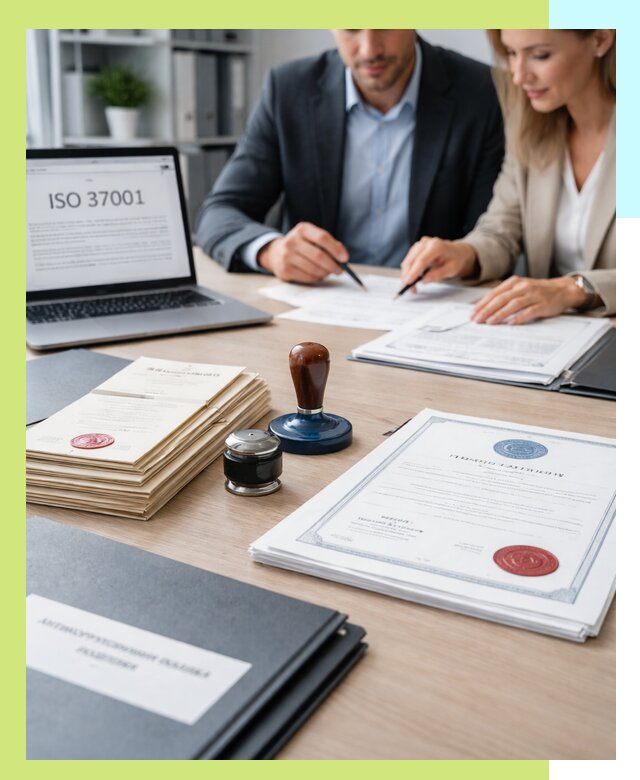 Получение сертификата ISO 37001 по системе борьбы с коррупцией в Тольятти